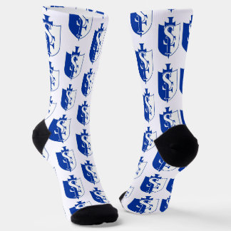 Socken für das St. Frederick-Logo
