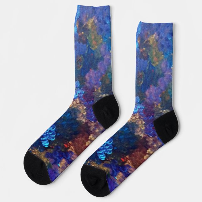 Socken für den modischen Mann (Linkes Detail)
