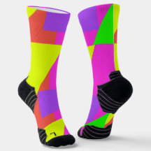 Socken für die Crew "Rückspulen" des Farbblocks 80