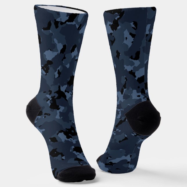 Socken für die Mitternacht-Camouflage (Gewinkelt)