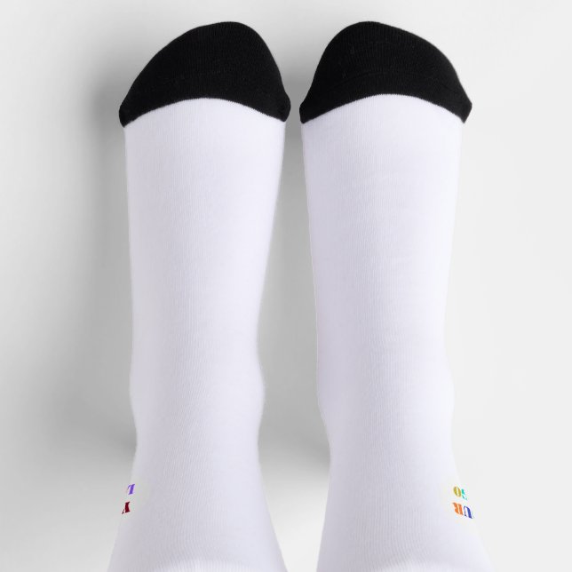 Socken für Personalisierte Firmenlogos für Unterne (Oben)