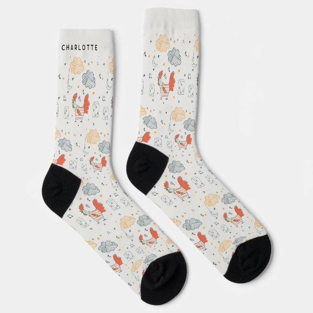 Socken für personalisierte Namen (Rechts)