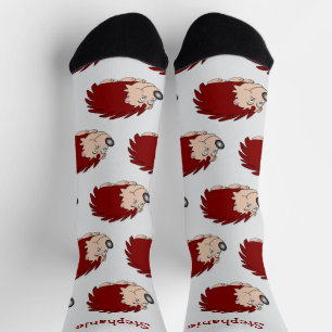 Socken Igel Design