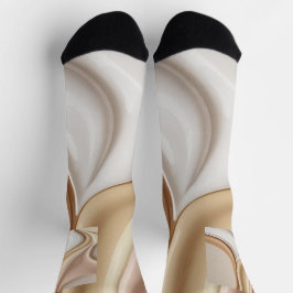 Socken in abstrakter Grafik