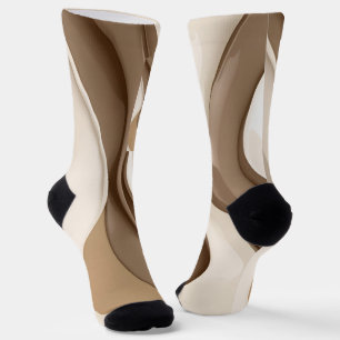 Socken in abstrakter Grafik