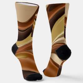 Socken in abstrakter Grafik