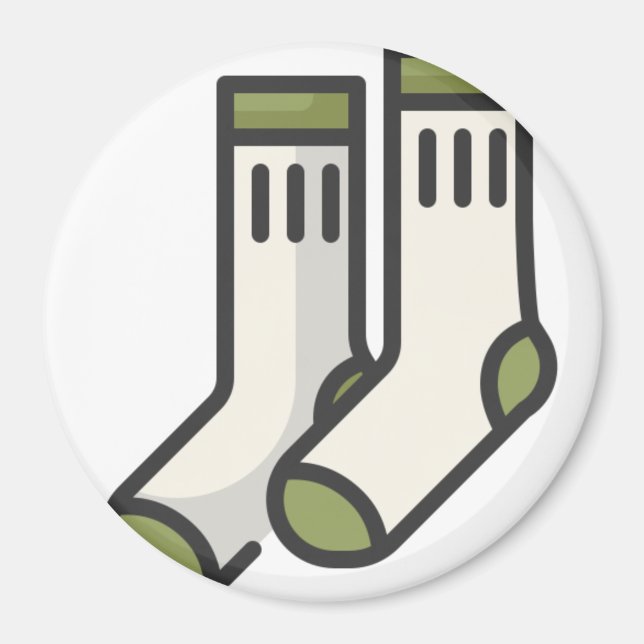 Socken Magnet (Vorne)