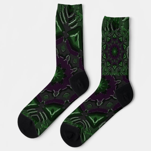 Socken mit "GP Verziert" (Linkes Detail)