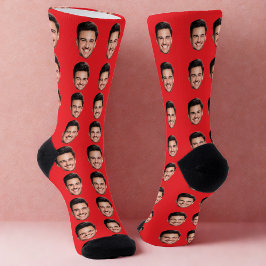 Socken mit individuellem Gesicht, personalisiertes