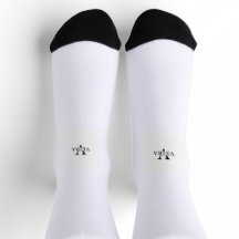 Socken mit kleinem Logoaufdruck