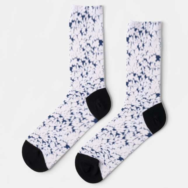 Socken mit weißer Crew | Geschmackvoll und stilvol (Linkes Detail)
