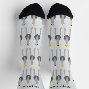 Socken Ostrich Design