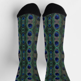 Socken - PfauenFedern