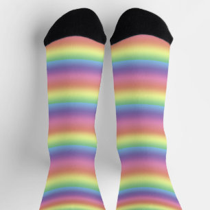 Socken - Rainbow - Pastellfarben
