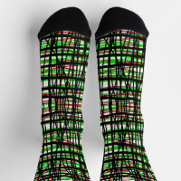 Socken - rot, grün, schwarz