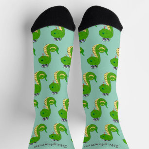 Socken Schlangendesign