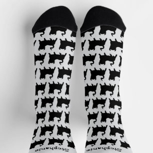 Socken Schwarzes Bull Design