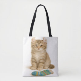 Socken Sie es mir - American Curl Kitten Edition Tasche