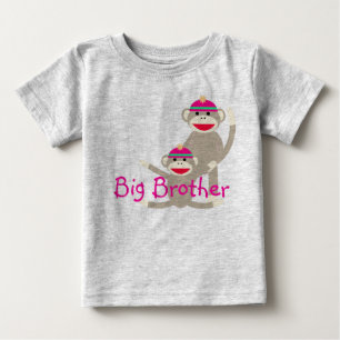 SockenAffe Big Brother Säugling T - Shirt - AMZ