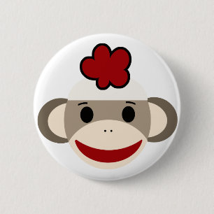 Sockenaffe Button
