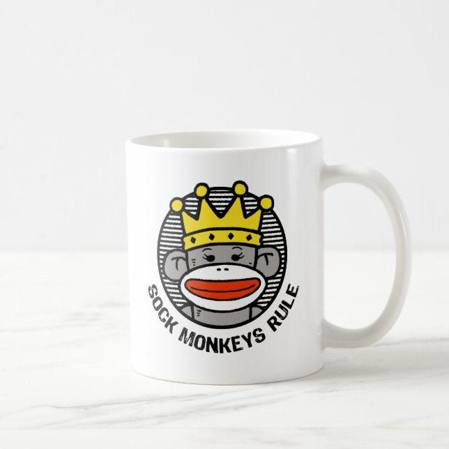 SockenAffenregel Kaffeetasse (Rechts)