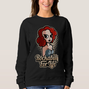 Sockenhop-Kostüm Rockabilly für das Leben für GRÖS Sweatshirt