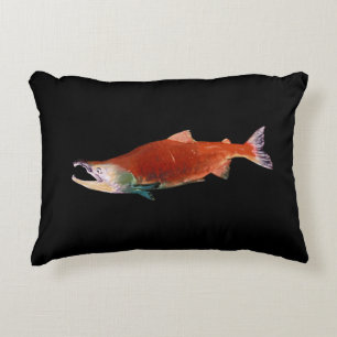 Sockeye Lachs in Rot Dekokissen