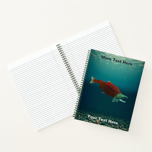 Sockeye Lachs Notizbuch (Innenseite)