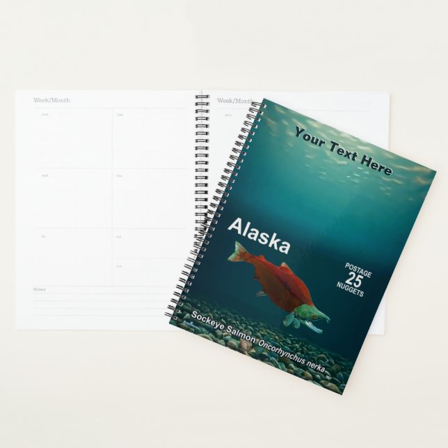 Sockeye Salmon - Alaska Postage Planer (Anzeige)