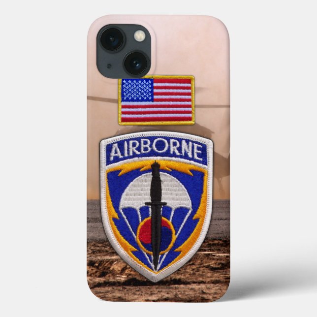 SOCKOR Special ops korea Veterans Vets Patch Case-Mate iPhone Hülle (Rückseite)