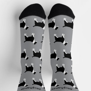 Socks Bull Terrier Dog Design Socken