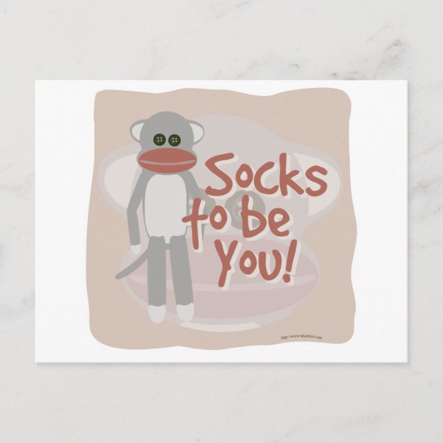 Socks, du zu sein! postkarte (Vorderseite)