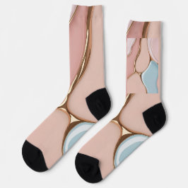 Socks in stylish abstract graphic socken