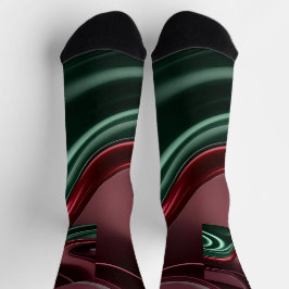 Socks in stylish abstract graphic socken