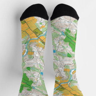 Socks - Orienteering map1 Socken