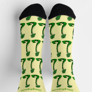 Socks Snake Design Socken