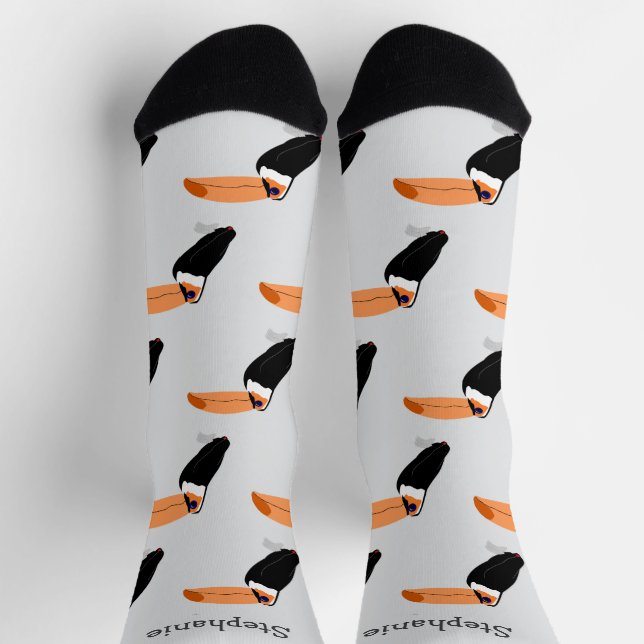 Socks Toucan Design Socken (Oben)