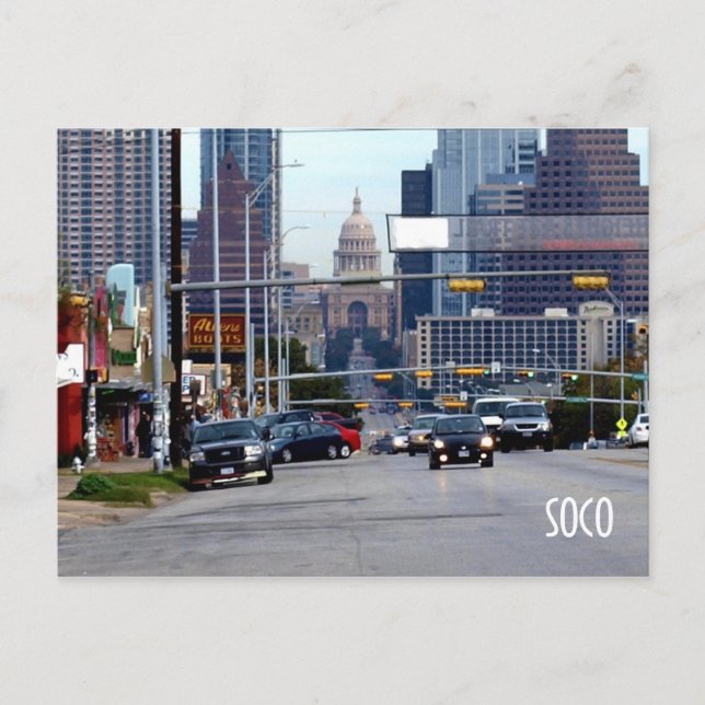 SOCO-Postkarte Postkarte (Vorderseite)