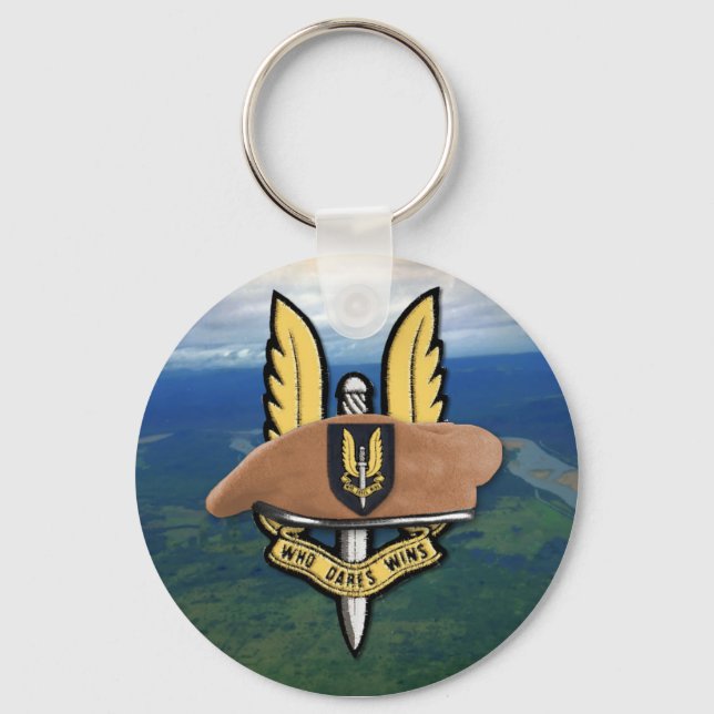 Socom Special Air Service sas flash beret Schlüsse Schlüsselanhänger (Vorderseite)
