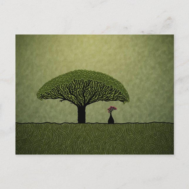 Socotra Postkarte (Vorderseite)