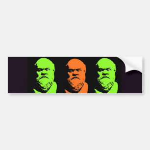 SOCRATES-Collage Autoaufkleber