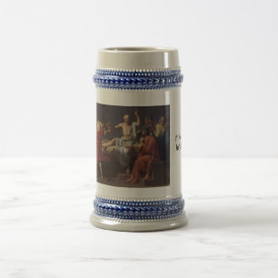 SOCRATES "ich habe, was er" Stein hat Bierglas
