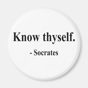 SOCRATES-Zitat 5a Magnet