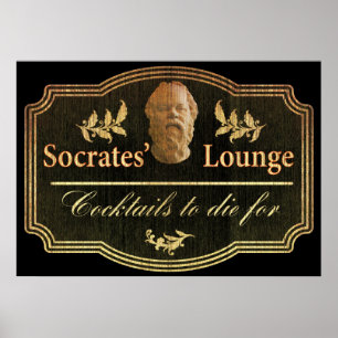 Socrates's Lounge Poster
