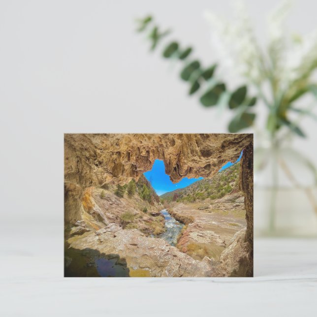 Soda Dam Höhle Postkarte (Stehend Vorderseite)