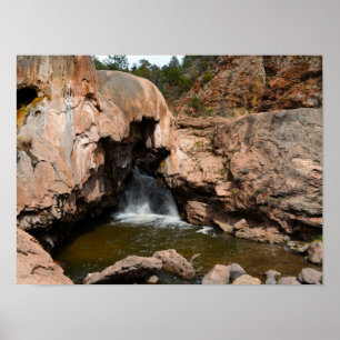 Soda Dam in New Mexico Poster