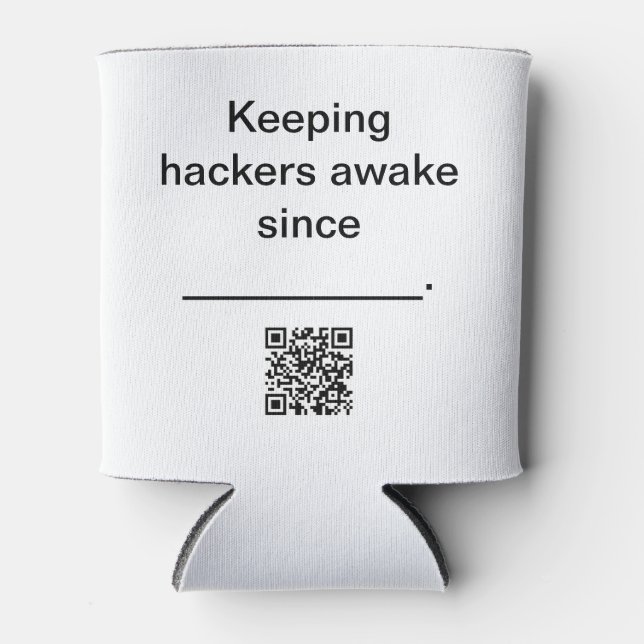 Soda Insulator - Für Hacker Dosenkühler (Vorderseite)