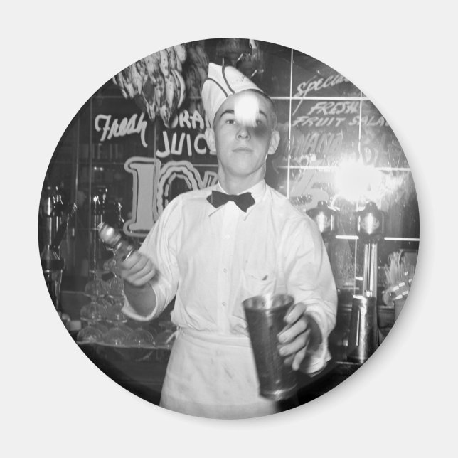 Soda Jerk, 30er Magnet (Vorne)