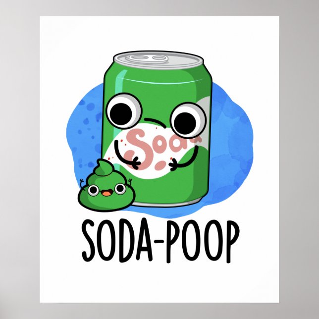 Soda Kack Funny Drink Pub Poster (Vorne)