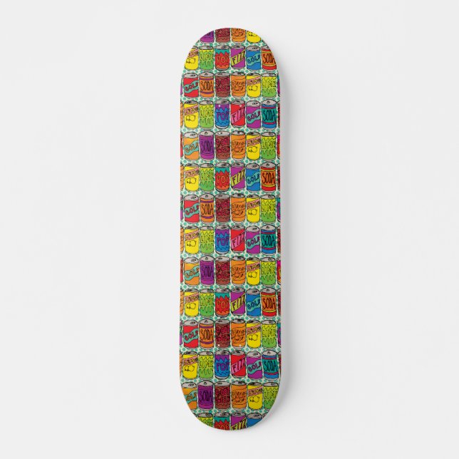 Soda-Pop-Dosen Skateboard (Vorne)